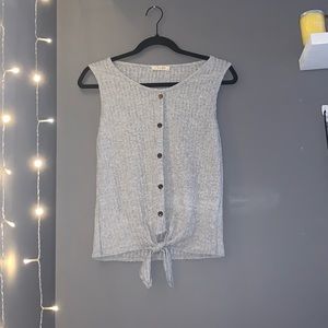 Ribbed tank top